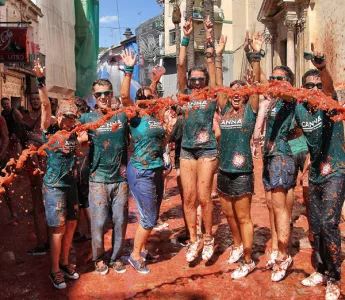 ¡Vinimos, vimos, conquistamos ! – La Tomatina 2014